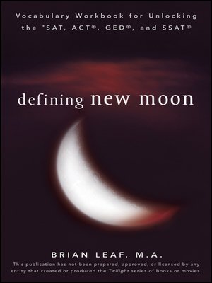 cover image of Defining New Moon
